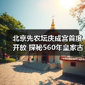 北京先农坛庆成宫首度开放 探秘560年皇家古建(图2) 北京先农坛庆成宫首度开放 探秘560年皇家古建(图2)