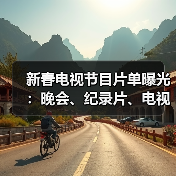 新春电视节目片单曝光:晚会、纪录片、电视剧亮点全解读(图3) 新春电视节目片单曝光:晚会、纪录片、电视剧亮点全解读(图3)