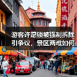 游客许愿锁被强制拆除引争议，景区两难如何化解？（图3）
