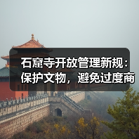 石窟寺开放管理新规:保护文物,避免过度商业化与娱乐化(图3) 石窟寺开放管理新规:保护文物,避免过度商业化与娱乐化(图3)