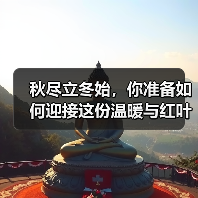 秋尽立冬始，你准备如何迎接这份温暖与红叶之美？（图2）