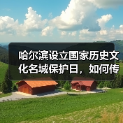 哈尔滨设立国家历史文化名城保护日,如何传承城市文脉?(图2) 哈尔滨设立国家历史文化名城保护日,如何传承城市文脉?(图2)