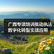 广西专项培训推动执法数字化转型实战应用（图4）