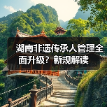 湖南非遗传承人管理全面升级？新规解读