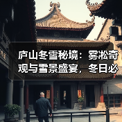 庐山冬雪秘境:雾凇奇观与雪景盛宴,冬日必游胜地(图2) 庐山冬雪秘境:雾凇奇观与雪景盛宴,冬日必游胜地(图2)