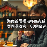 海南首届候鸟杯匹克球赛圆满收官，80余名选手同场竞技（图2）