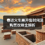 春运火车票开售时间及购票攻略全解析(图1) 春运火车票开售时间及购票攻略全解析(图1)