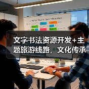 文字书法资源开发+主题旅游线路,文化传承新玩法!(图1) 文字书法资源开发+主题旅游线路,文化传承新玩法!(图1)