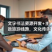 文字书法资源开发+主题旅游线路,文化传承新玩法!(图2) 文字书法资源开发+主题旅游线路,文化传承新玩法!(图2)