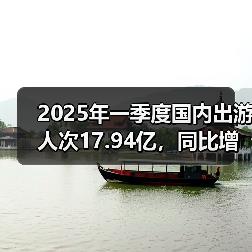 2025年一季度国内出游人次17.94亿，同比增长26.4%（图4）
