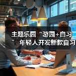 主题乐园“游园+自习” 年轻人开发新款自习室(图2) 主题乐园“游园+自习” 年轻人开发新款自习室(图2)