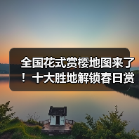 全国花式赏樱地图来了！十大胜地解锁春日赏花（图3）