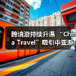 跨境游持续升温 “China Travel”吸引中亚游客（图2）