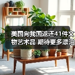 美国向我国返还41件文物艺术品 期待更多漂泊海外的文物回家