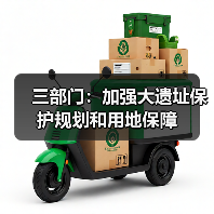 三部门：加强大遗址保护规划和用地保障