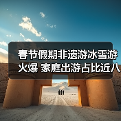 春节假期非遗游冰雪游火爆 家庭出游占比近八成（图1）