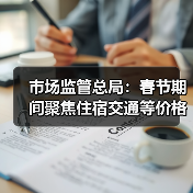 市场监管总局：春节期间聚焦住宿交通等价格变动（图1）