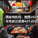 国家电影局：我国2024年电影总票房425.02亿元