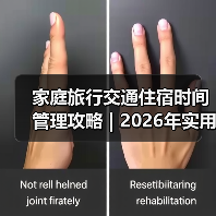 家庭旅行交通住宿时间管理攻略 | 2026年实用方法指南（图3）