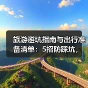 旅游避坑指南与出行准备清单：5招防踩坑，必带物品盘点（图4）