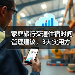 家庭旅行交通住宿时间管理建议，3大实用方法（图1）