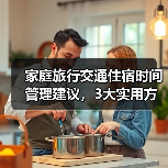 家庭旅行交通住宿时间管理建议，3大实用方法（图2）