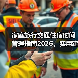 家庭旅行交通住宿时间管理指南2026，实用建议让出行更轻松（图4）