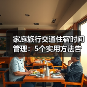 家庭旅行交通住宿时间管理：5个实用方法告别手忙脚乱（图4）