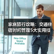 家庭旅行攻略：交通住宿时间管理5大实用技巧（图4）