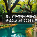 周边游行程安排与景点选择怎么做？2026实用五个方法（图4）