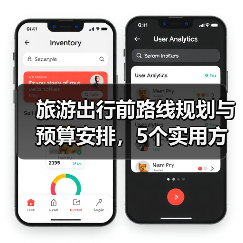 旅游出行前路线规划与预算安排，5个实用方法