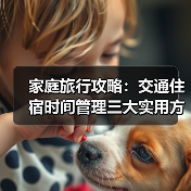 家庭旅行攻略：交通住宿时间管理三大实用方法2026（图1）