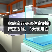 家庭旅行交通住宿时间管理攻略，5大实用方法全解析