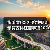 旅游文化出行路线规划预算安排注意事项2026指南（图3）