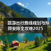 旅游出行路线规划与预算安排全攻略2025（图1）