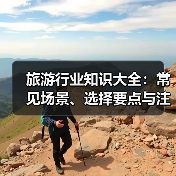 旅游行业知识大全：常见场景、选择要点与注意事项（图1）