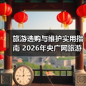 旅游选购与维护实用指南 2026年央广网旅游资讯推荐（图2）