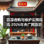旅游选购与维护实用指南 2026年央广网旅游资讯推荐（图3）