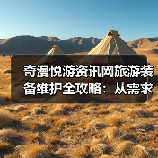 奇漫悦游资讯网旅游装备维护全攻略：从需求判断到日常保养5步法（图1）