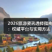 2026旅游资讯选择指南：权威平台与实用方法全解析（图4）