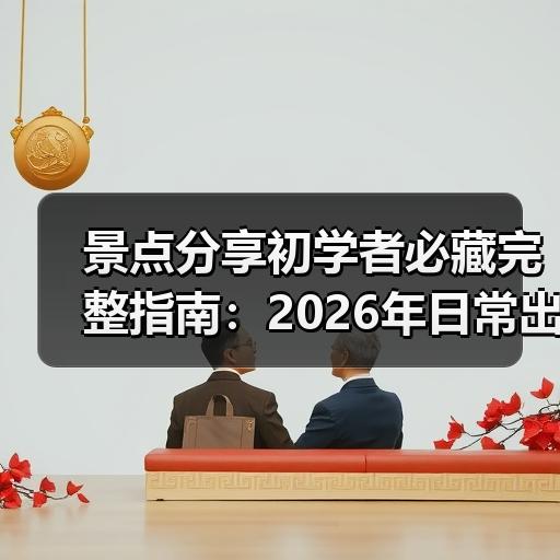 景点分享初学者必藏完整指南：2026年日常出游拍出高级感实战技巧