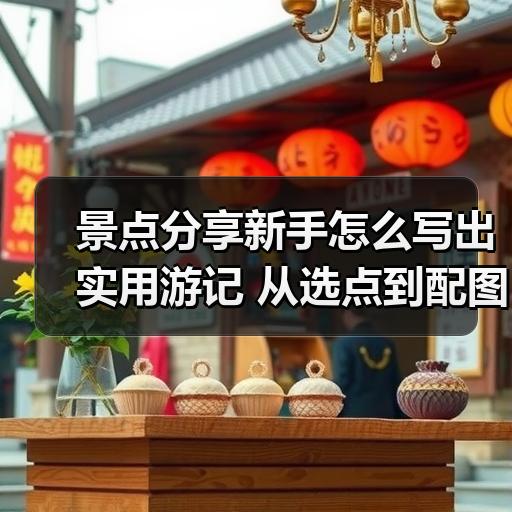 景点分享新手怎么写出实用游记 从选点到配图一次讲清