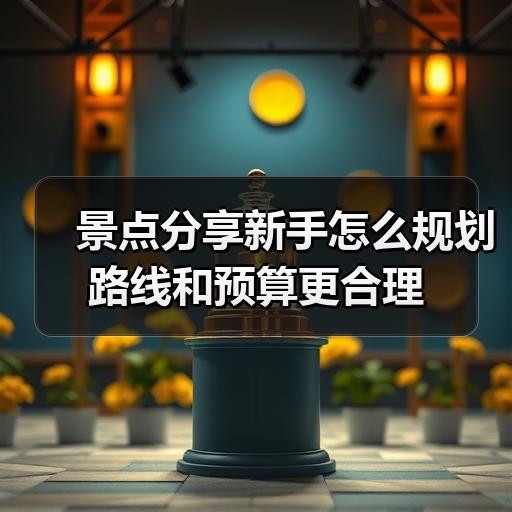 景点分享新手怎么规划路线和预算更合理