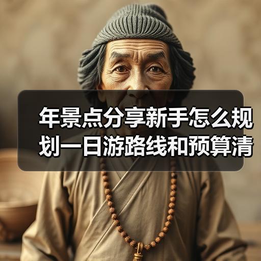 年景点分享新手怎么规划一日游路线和预算清单