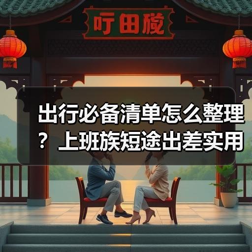 出行必备清单怎么整理？上班族短途出差实用攻略