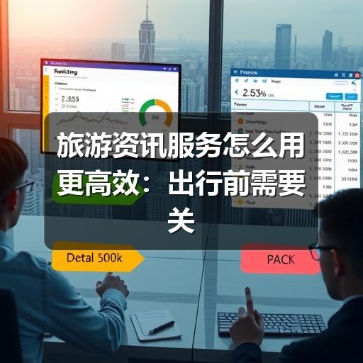旅游资讯服务怎么用更高效:出行前需要关注哪些信息